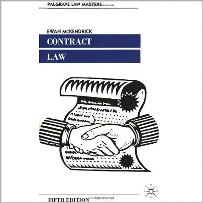 Contract Law by Ewan McKendrick