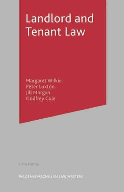 Landlord and Tenant Law by Margaret Wilkie