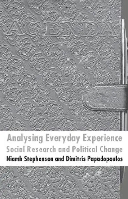 Analysing Everyday Experience: Social Research and Political Change by N. Stephenson