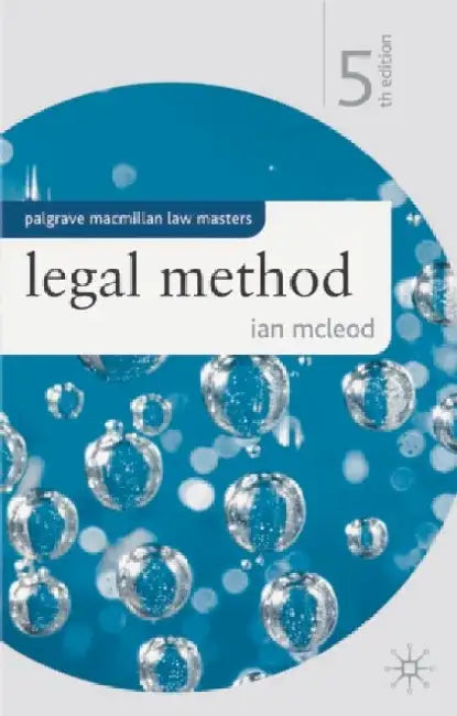 Legal Method by Ian McLeod