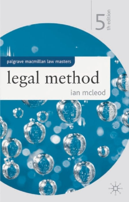 Legal Method by Ian McLeod