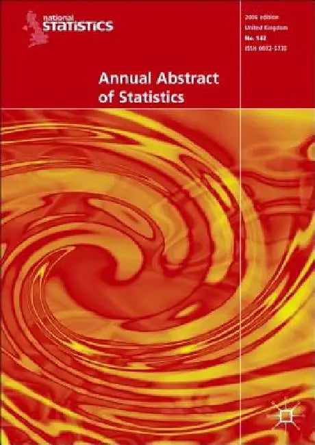 Annual Abstract Of Statistics 