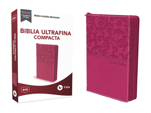 Rvr Santa Biblia Ultrafina Compacta, Leathersoft Con Cierre by Reina Valera Revisada