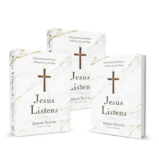 Jesus Listens, 3-Pack: Daily Devotional Prayers of Peace, Joy, and Hope (the New 365-Day Prayer Book) by Sarah Young