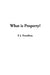 What is Property? by P. J. Proudhon
