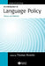 An Introduction to Language Policy: Theory and Method by Thomas Ricento