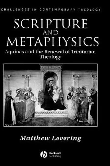 Scripture and Metaphysics by Matthew Levering