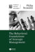 The Behavioral Foundations of Strategic Management by Philip Bromiley