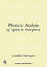 Phonetic Analysis of Speech Corpora by Jonathan Harrington