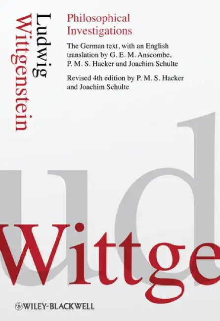 Philosophical Investigations by Ludwig Wittgenstein