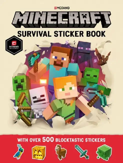 Minecraft Survival Sticker Book: An Official Minecraft Book from Mojang by Mojang AB