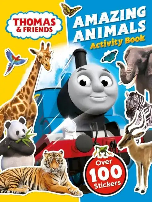 Thomas and Friends: Amazing Animals Activity Book by David W Paul