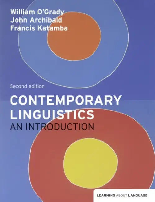 Contemporary Linguistics by Francis Katamba