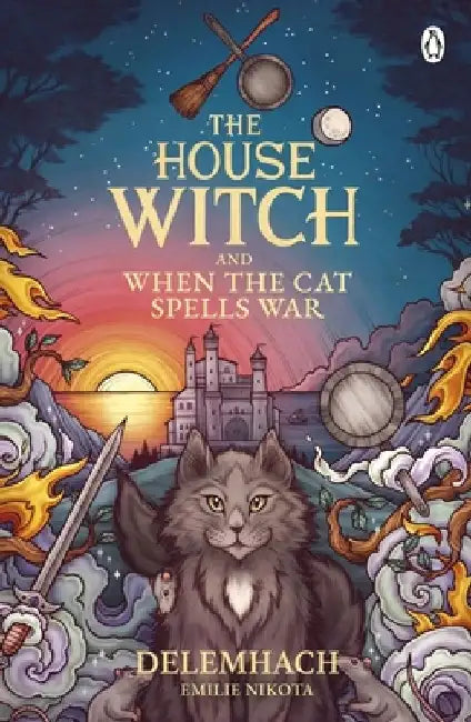 The House Witch and When The Cat Spells War by Emilie Nikota