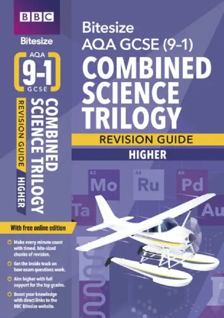 BBC Bitesize AQA GCSE  Combined Science Trilogy (Higher): Revision Guide incl. online edition - for 2025 and 2026 exams by Karen Bailey