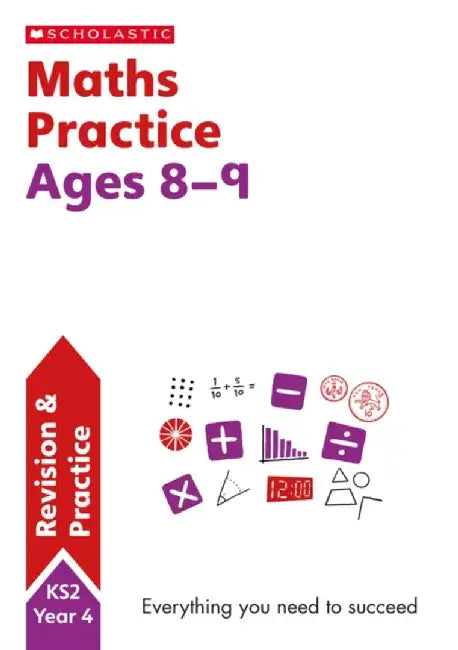 National Curriculum Maths Practice Book for Year 4 by Scholastic