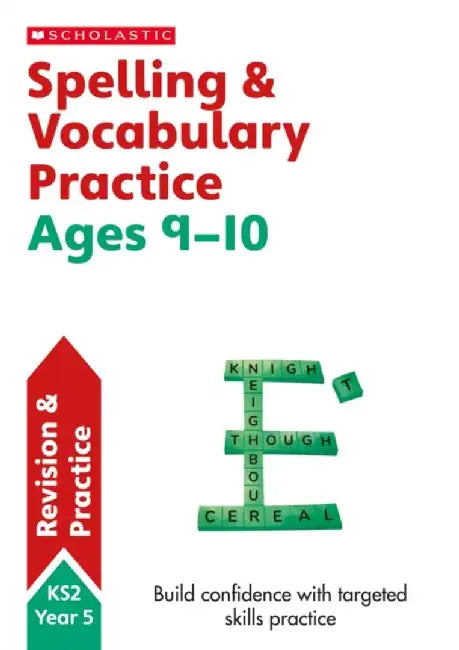 Spelling and Vocabulary Practice Ages 9-10 by Sally Burt