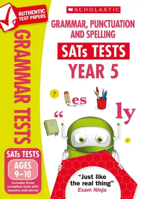 Grammar, Punctuation and Spelling Tests Ages 9-10 by Graham Fletcher