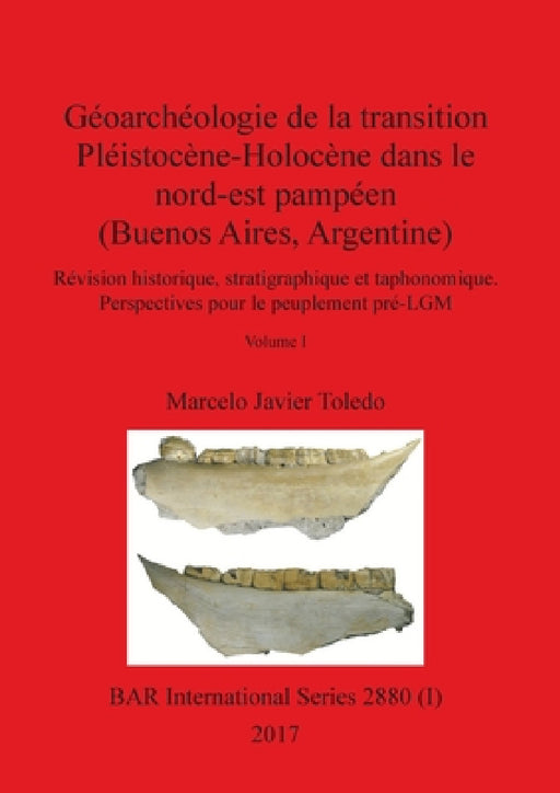 Géoarchéologie de la transition Pléistocène-Holocène dans le nord-est pampéen (Buenos Aires, Argentine), Volume I: Révision historique, stratigraphiqu by Marcelo Javier Toledo