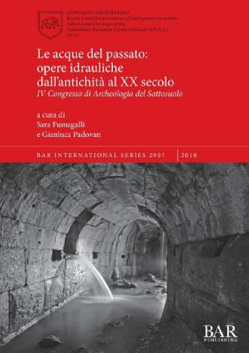 Le acque del passato: opere idrauliche dall'antichità al XX secolo: IV Congresso di Archeologia del Sottosuolo by Sara Fumagalli, Gianluca Padovan