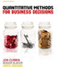 Quantitative Methods for Business Decisions by Jon (University of Central England) Curwin