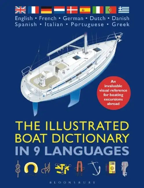 The Illustrated Boat Dictionary in 9 Languages by Adlard Coles