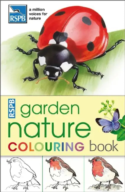 Rspb Garden Nature Colouring Book by Not Available (NA)