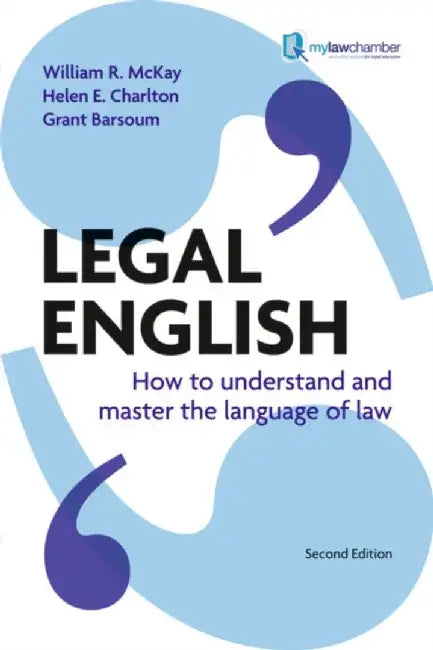 Legal English by William McKay