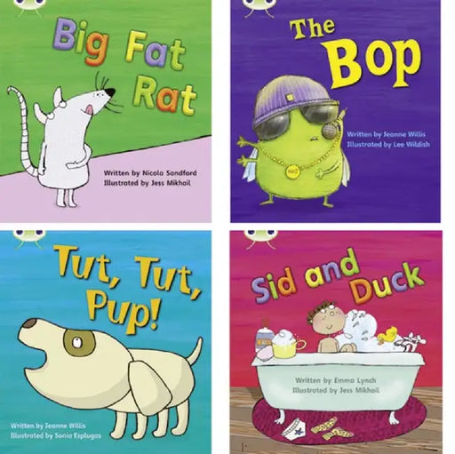 Learn to Read at Home with Bug Club Phonics: Pack 2 (Pack of 4 fiction books) by Jeanne Willis