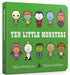 Ten Little Monsters Board Book by Mike Brownlow