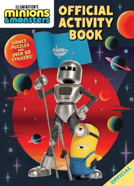 Illumination's Minions & Monsters: Official Activity Book: Games, Puzzles and Over 50 Stickers! by Official Minions