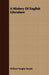 A History of English Literature by William Vaughn Moody
