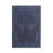 Inkblot (Old Leather Collection) Midi 12-month Horizontal Hardback Dayplanner 2025 (Elastic Band Closure) by Paperblanks