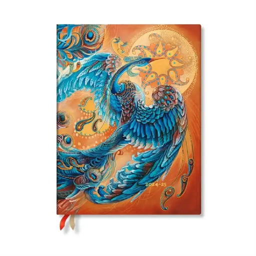 Skybird (Birds of Happiness) Ultra 12-month Vertical Softcover Flexi Dayplanner 2025 (Elastic Band Closure) by Paperblanks