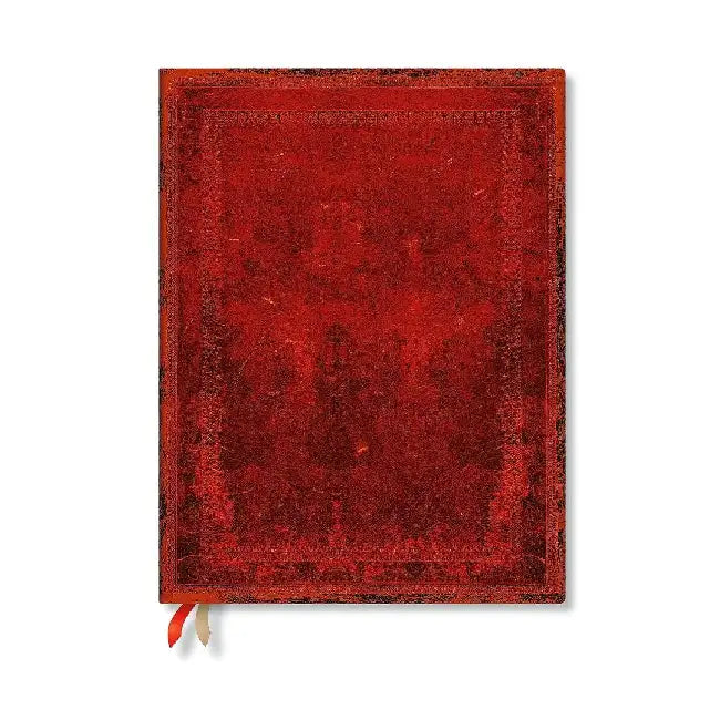 Red Moroccan Bold (Old Leather Collection) Ultra 12-month Business Planner Softcover Flexi Dayplanner 2025 (Elastic Band Closure) by Paperblanks