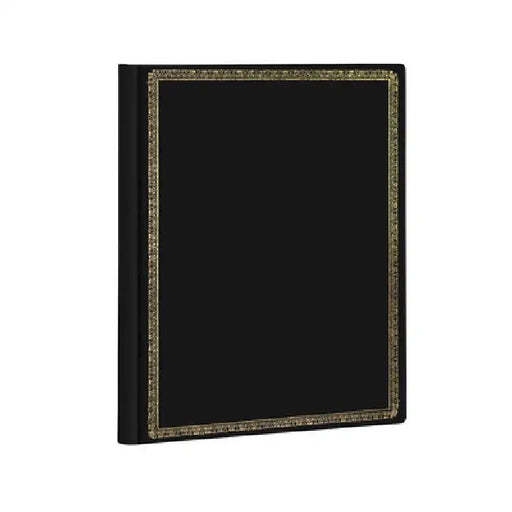 Black Edition Ultra Lined Hardcover Journal (Elastic Band Closure) by Paperblanks