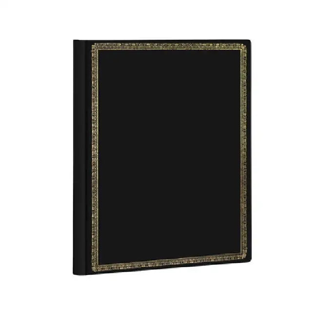 Black Edition Ultra Lined Hardcover Journal (Elastic Band Closure) by Paperblanks