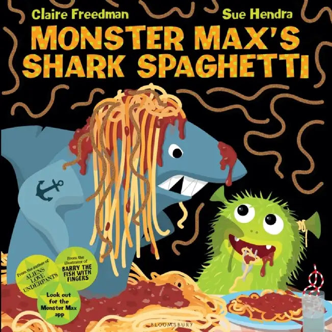 Monster Max’s Shark Spaghetti by Claire Freedman