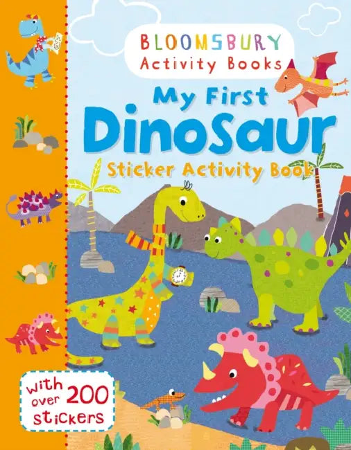 My First Dinosaur Sticker Activity Book by Dick Hobbs