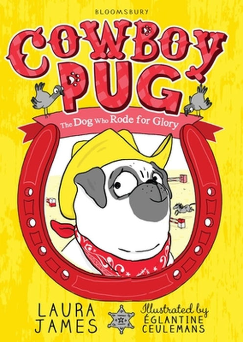 Cowboy Pug by Laura James