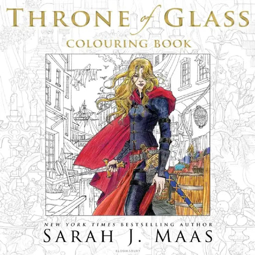 The Throne of Glass Colouring Book by Sarah J. Maas