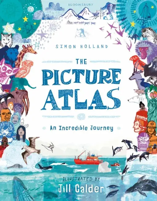 The Picture Atlas by Simon (Packager) Holland