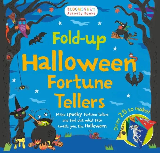 Fold-up Halloween Fortune Tellers by Anna Friend