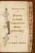 Poems to read tomorrow about yesterday by Georg Edvard Mateos