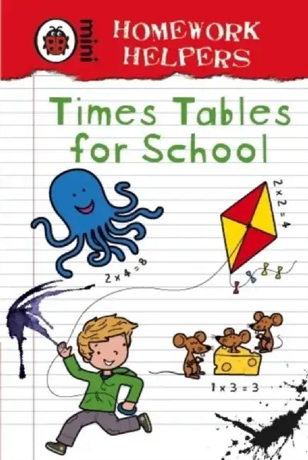 Ladybird Homework Helpers: Times Tables for School by Frank Waters