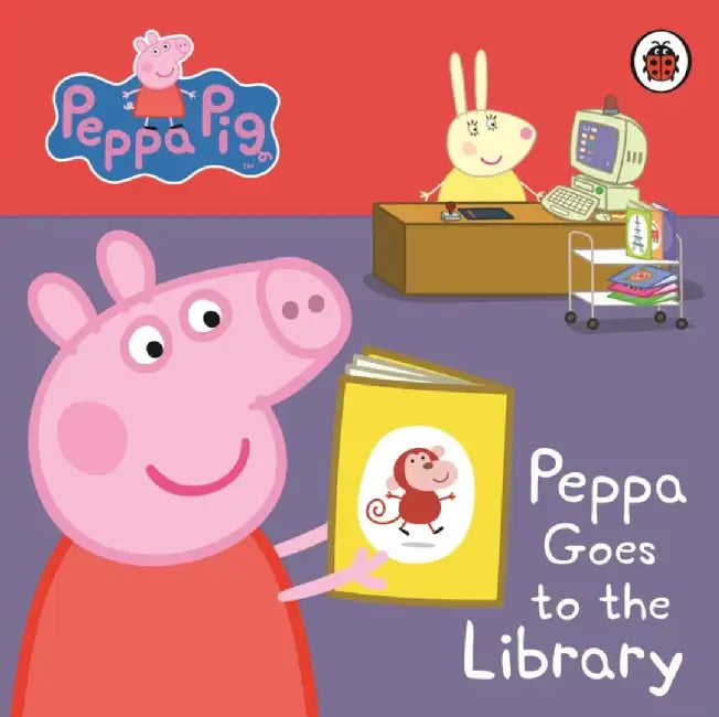Peppa Pig: Peppa Goes to the Library: My First Storybook by Peppa Pig