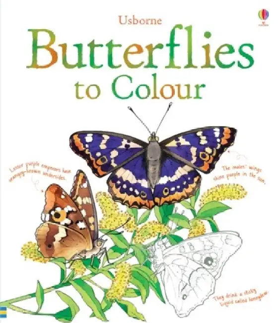 Butterflies to Colour by Kim Field