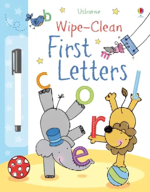 Wipe-clean First Letters by Jessica Greenwell