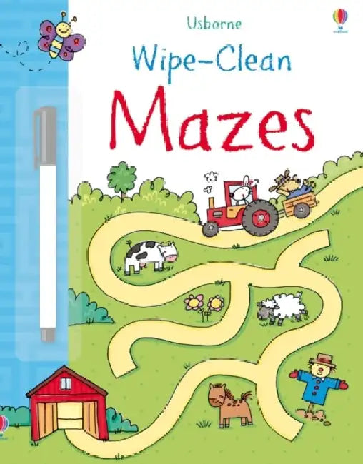 Wipe-Clean Mazes by Jessica Greenwell
