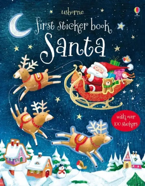 First Sticker Book Santa by Sam Taplin